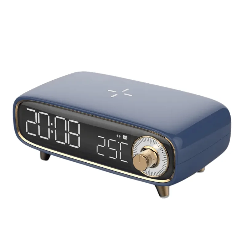 Réveil chargeur induction bluetooth