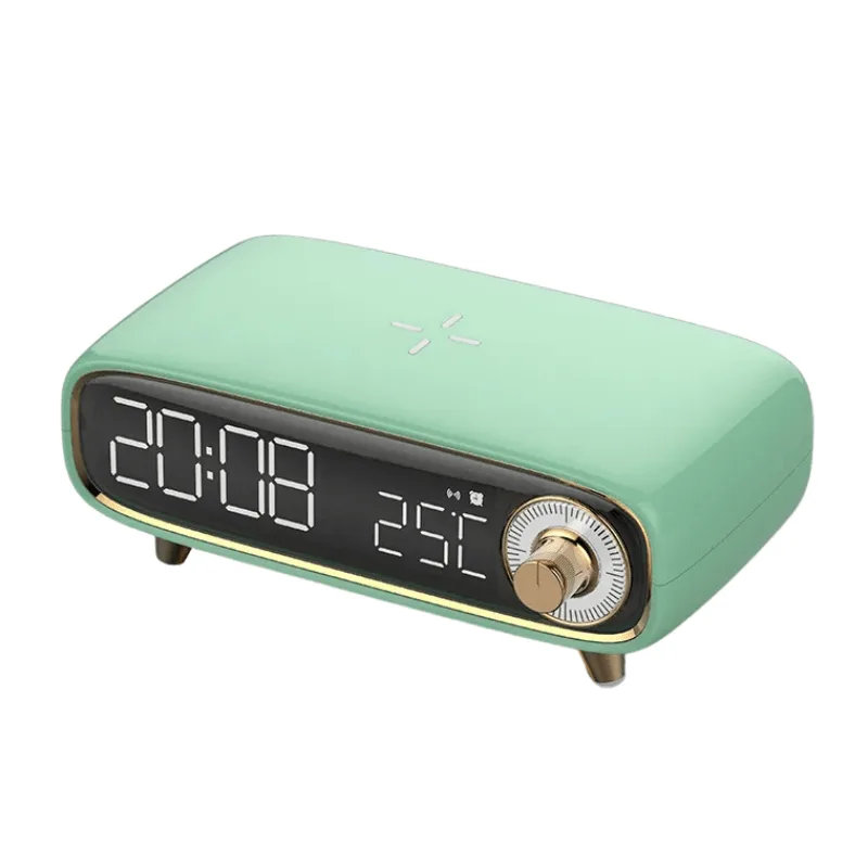 Réveil chargeur induction bluetooth