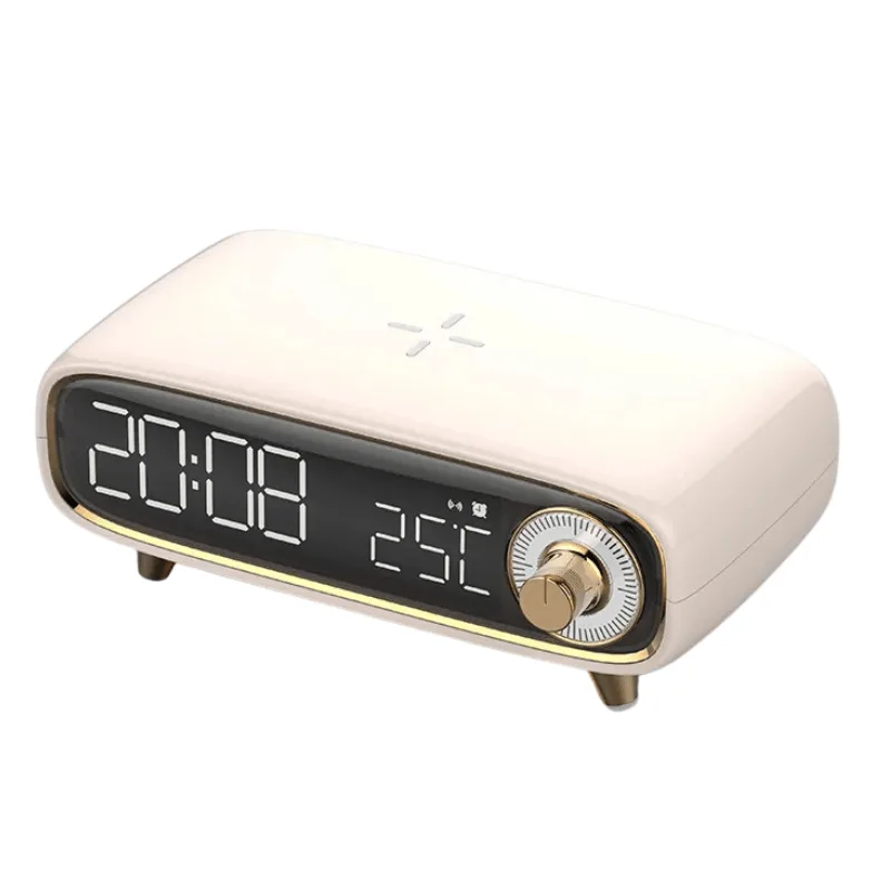 Réveil chargeur induction bluetooth