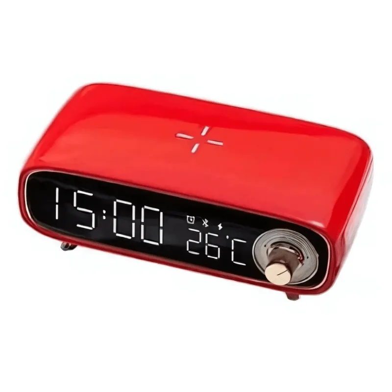 Réveil chargeur induction bluetooth