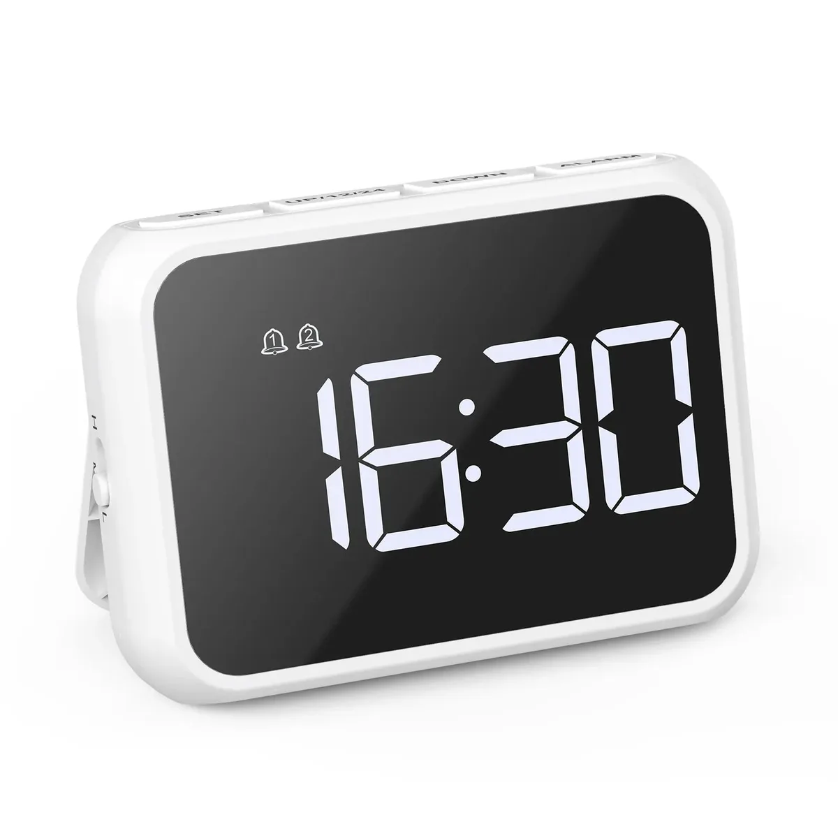 Réveil numérique double alarme