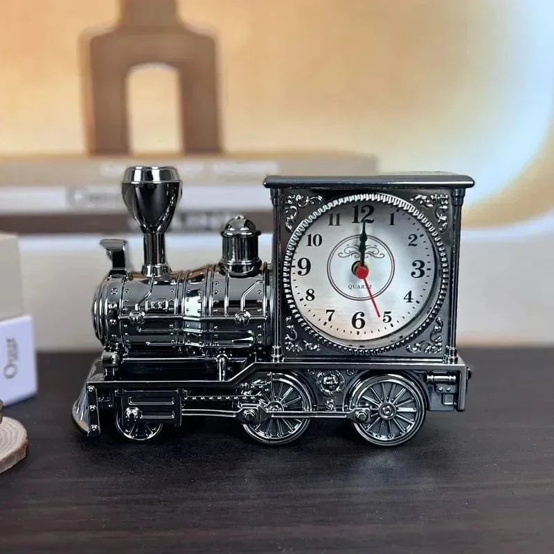 Réveil vintage train