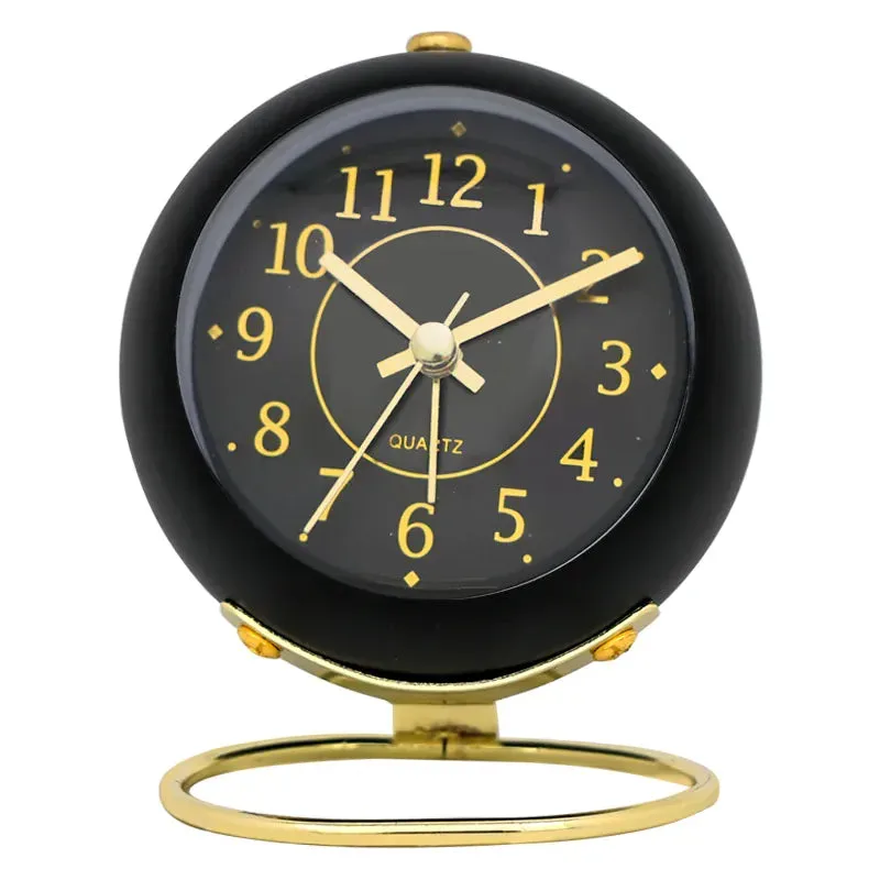 Réveil analogique design rond