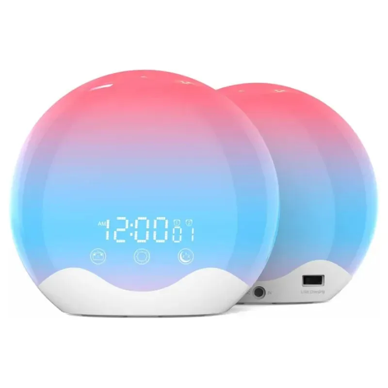 Réveil lumineux couleur