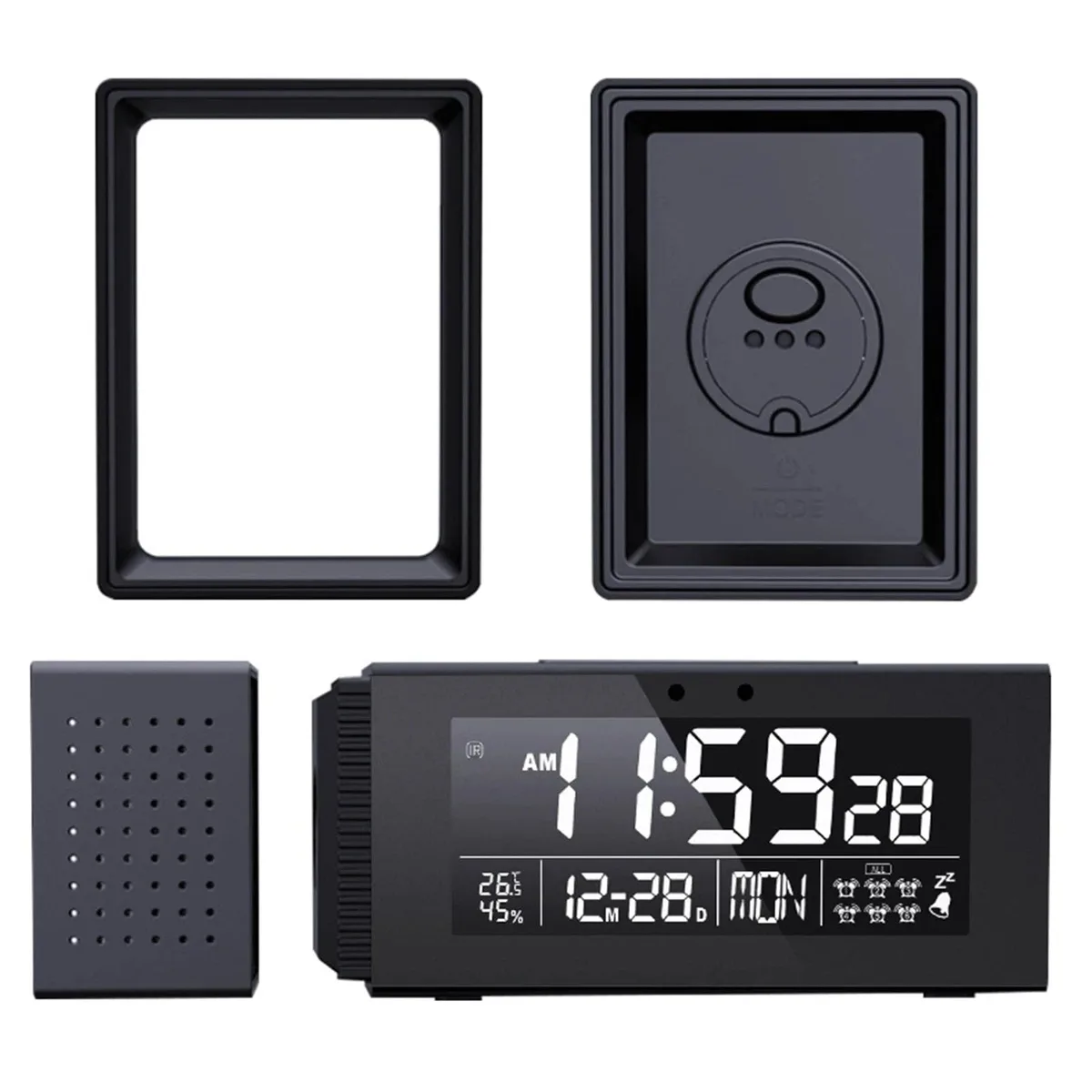 Radio réveil lumineux