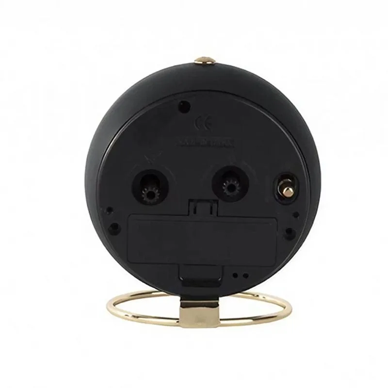 Réveil vintage noir