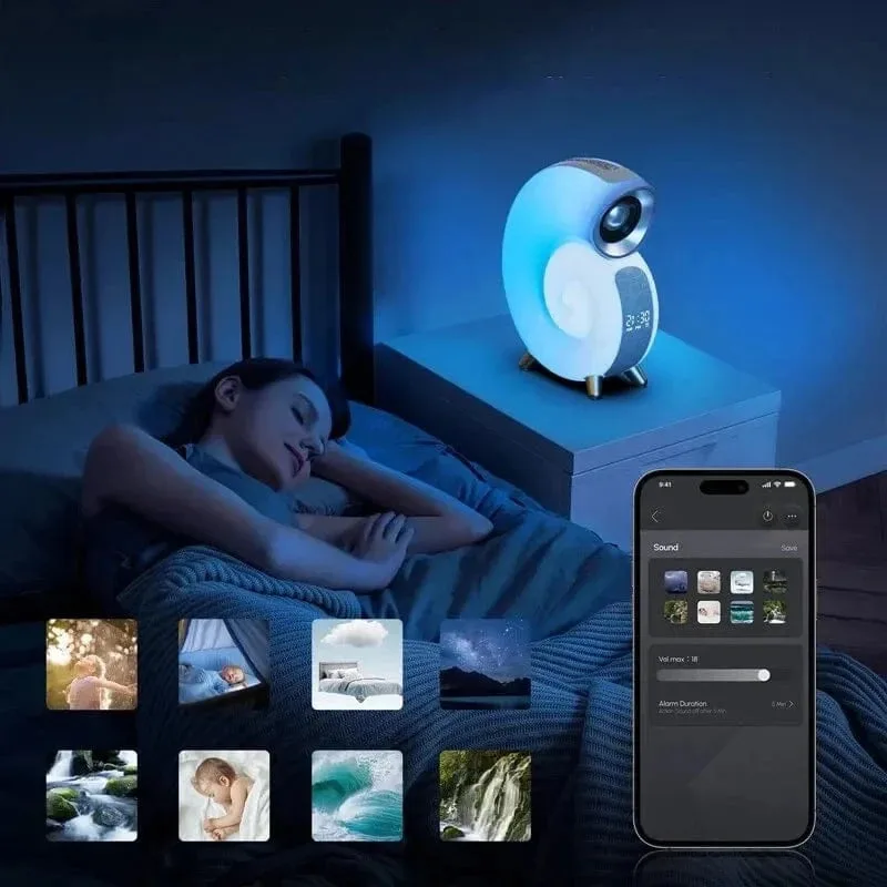 Réveil simulateur d'aube bluetooth
