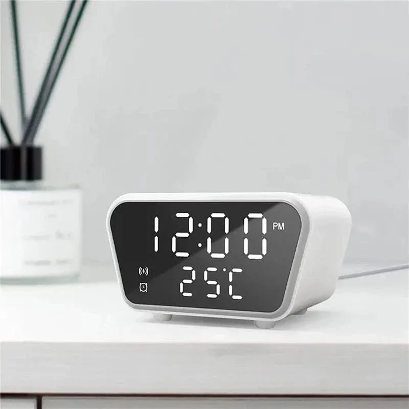 Réveil connecté chargeur induction