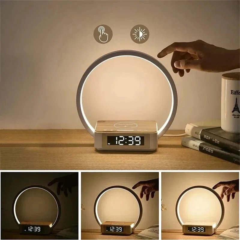 Réveil chargeur induction design