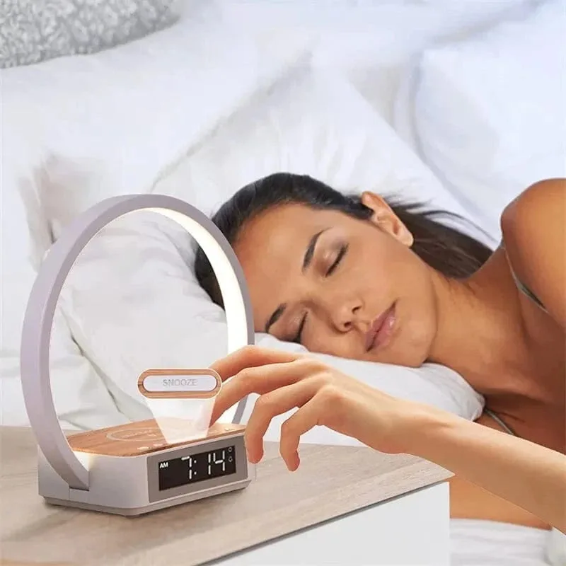 Réveil chargeur induction design