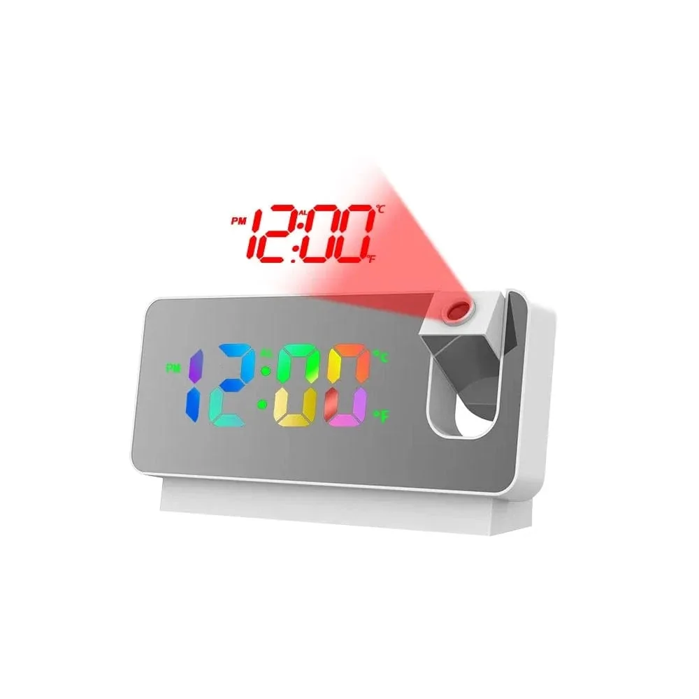 Réveil projecteur USB