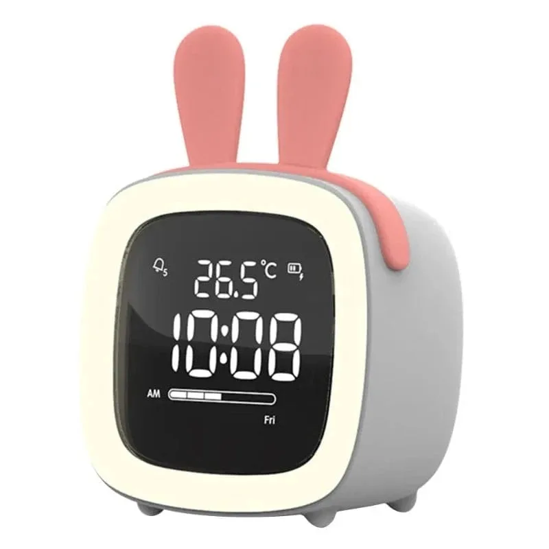 Réveil veilleuse lapin