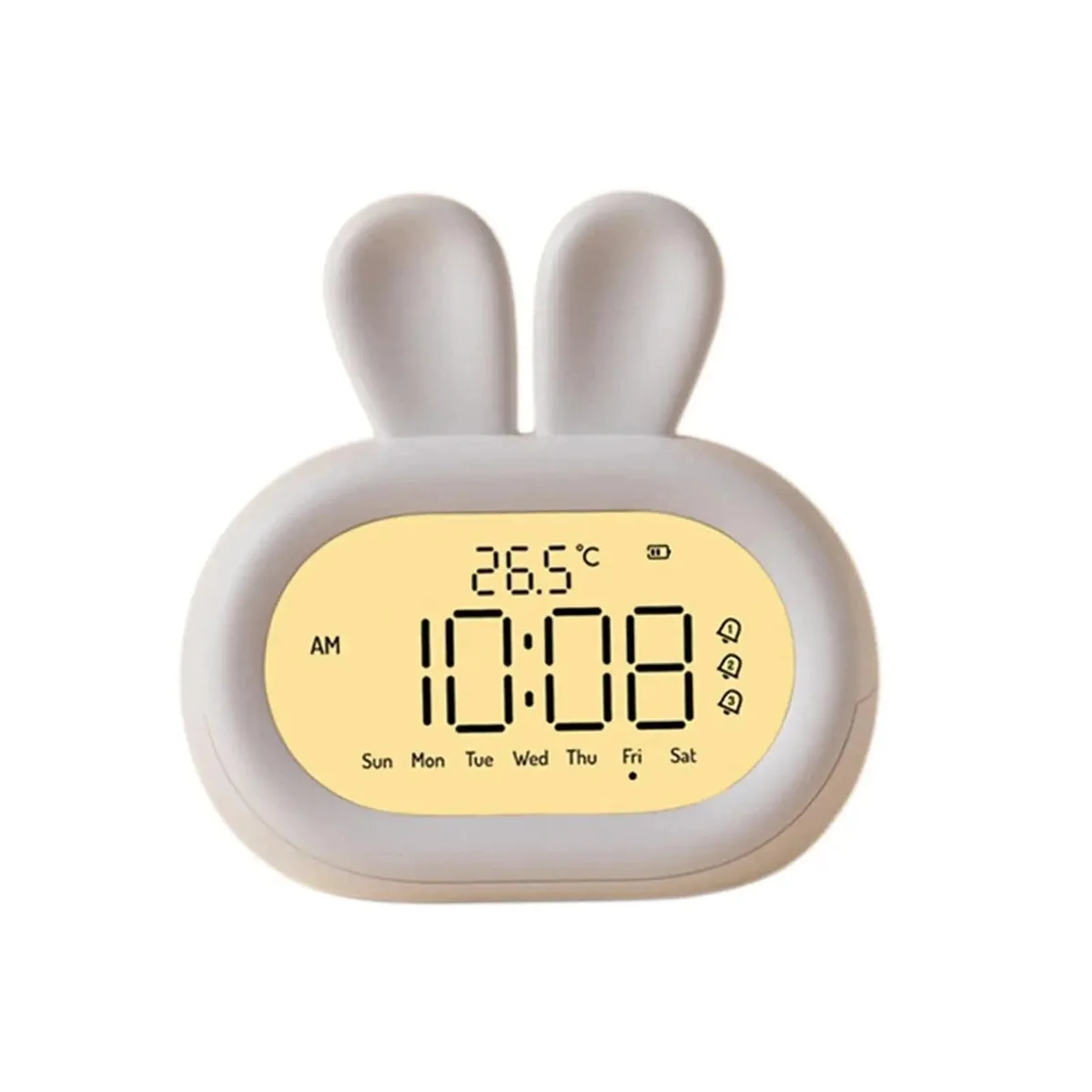 Réveil lapin veilleuse