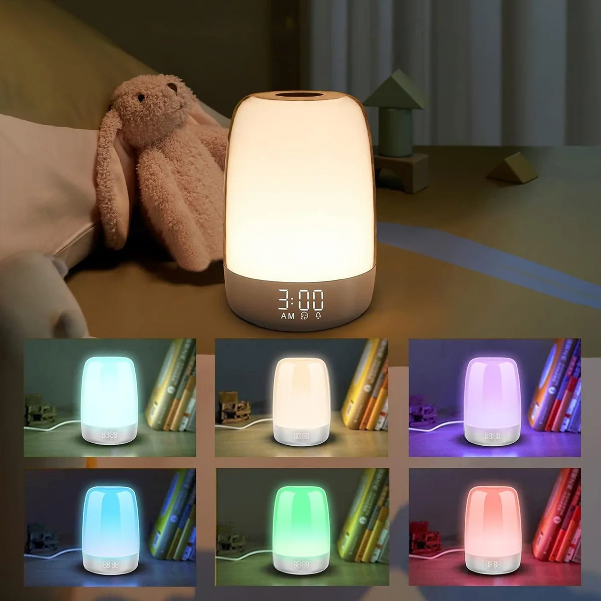 Réveil simulateur d'aube lampe
