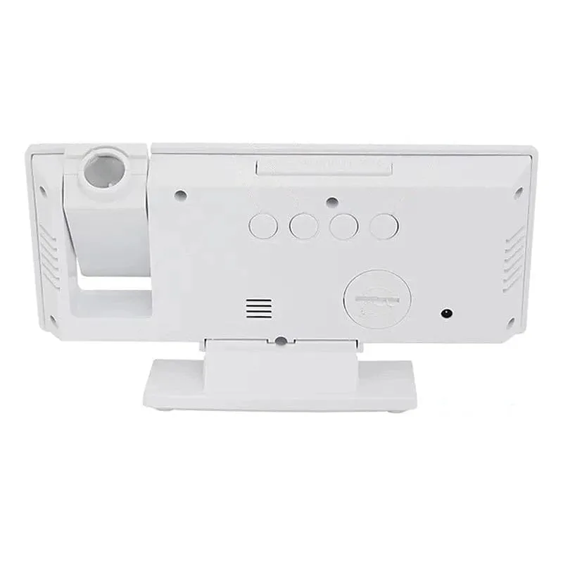 Réveil projecteur blanc