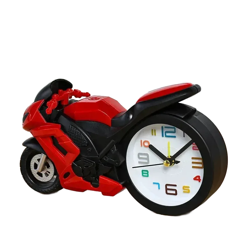 Réveil garçon moto
