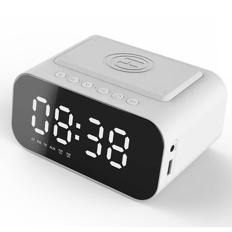 Radio réveil chargeur induction
