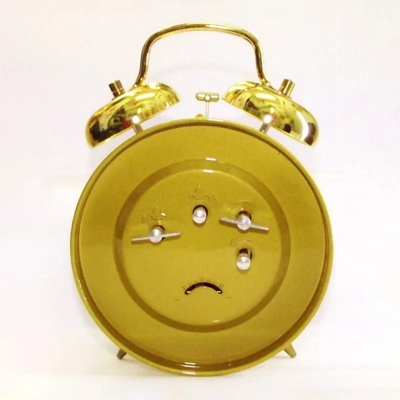 Réveil mécanique cloche