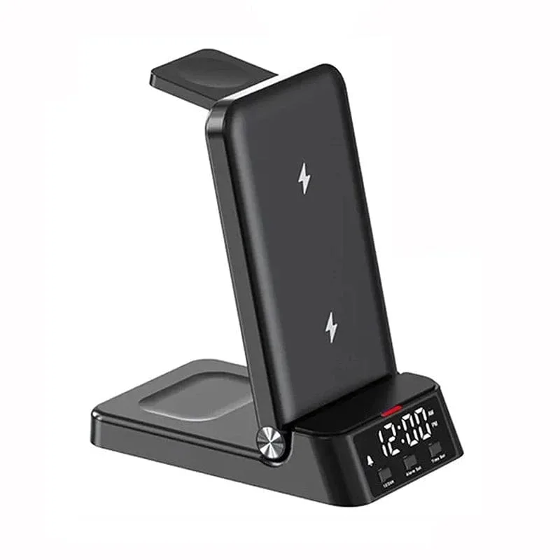 Réveil chargeur induction Apple et Samsung