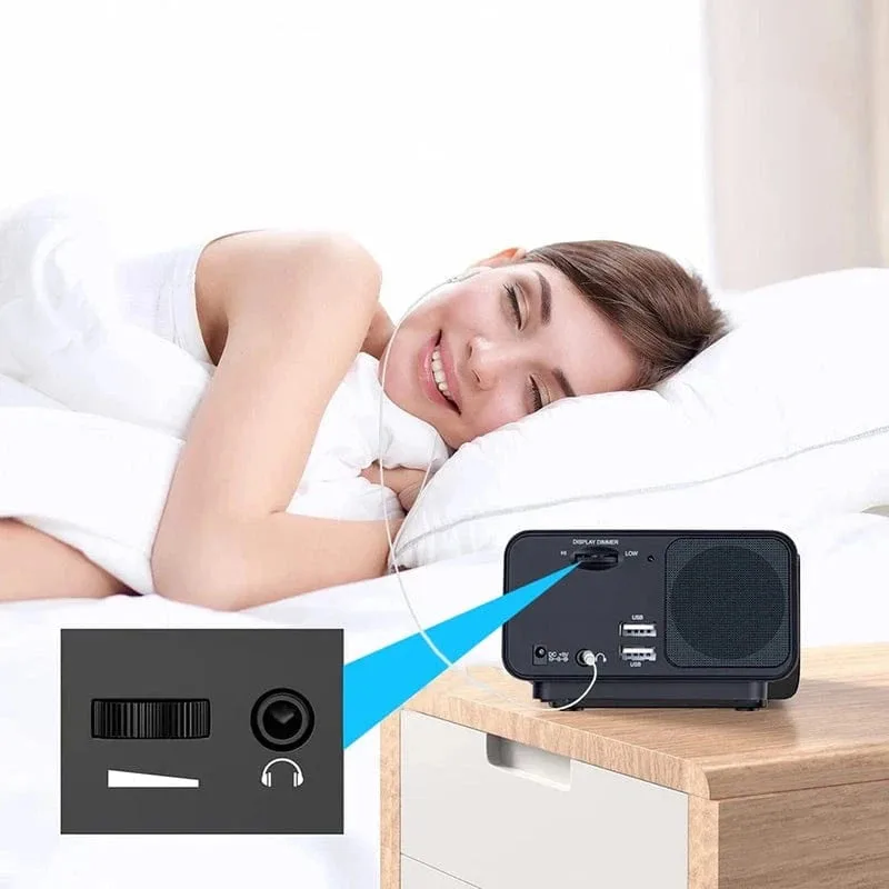 Réveil digital avec radio