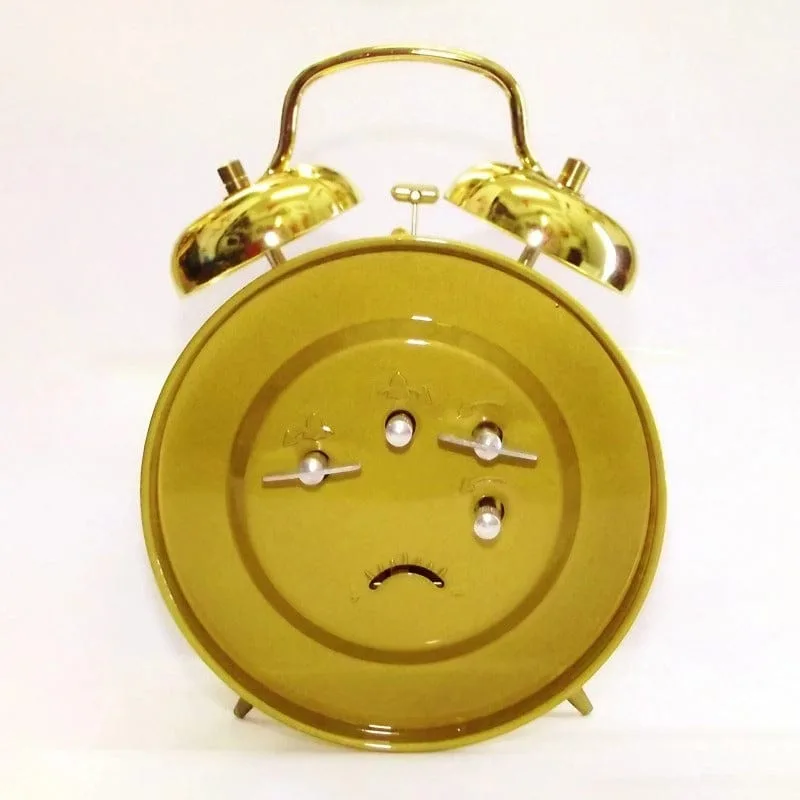 Réveil mécanique double cloche
