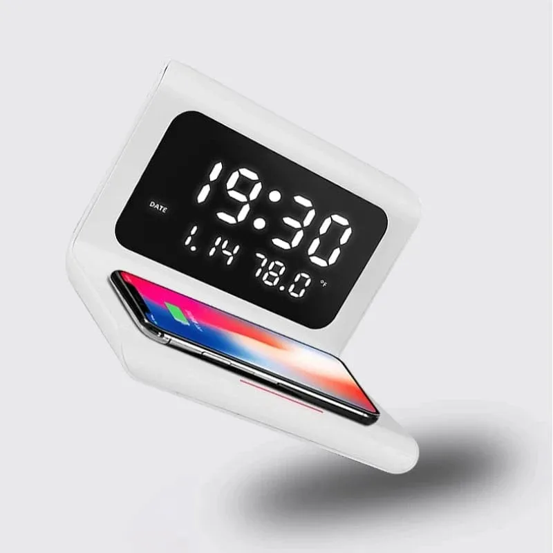 Réveil chargeur à induction Apple et Samsung