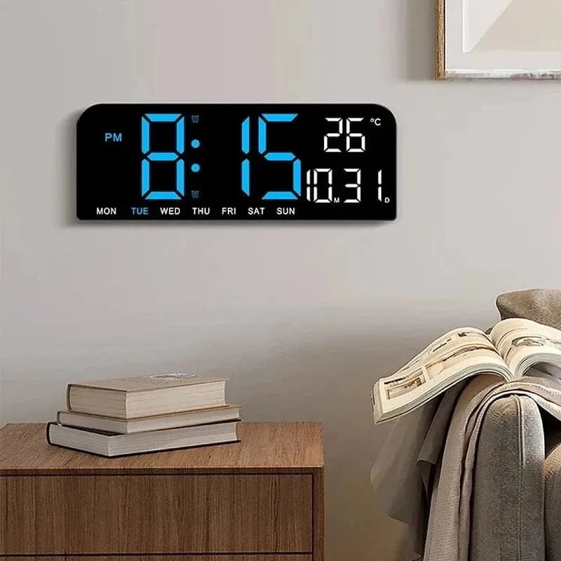 Réveil lumineux avec la température