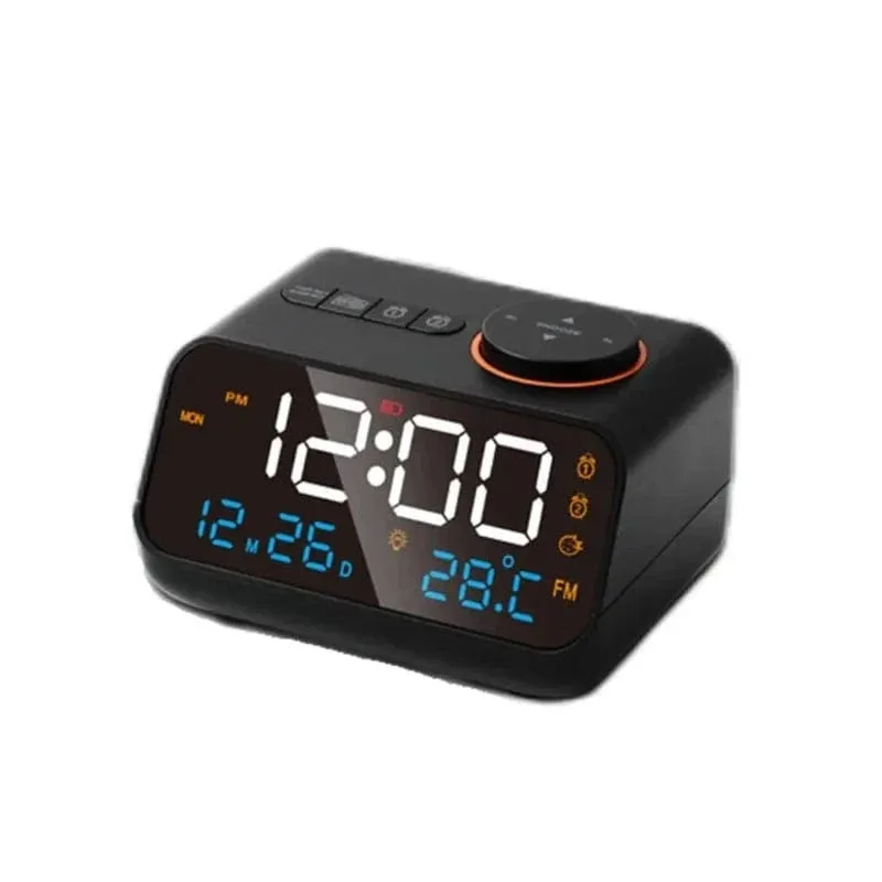 Réveil numérique batterie avec radio
