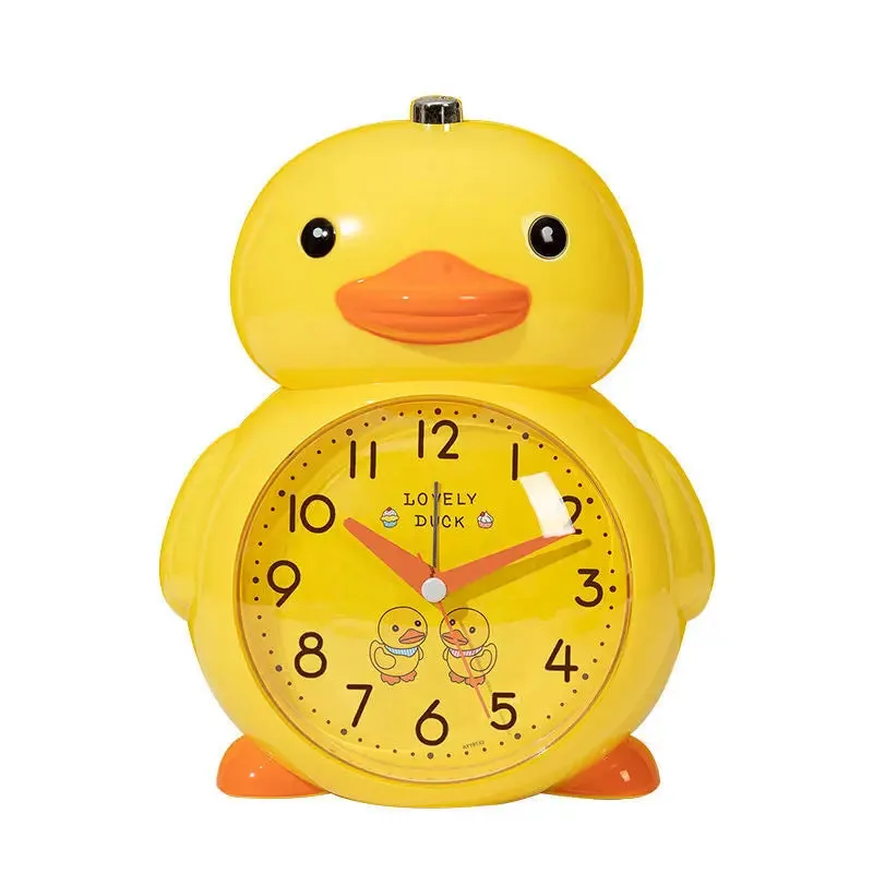 Réveil enfant canard coloré