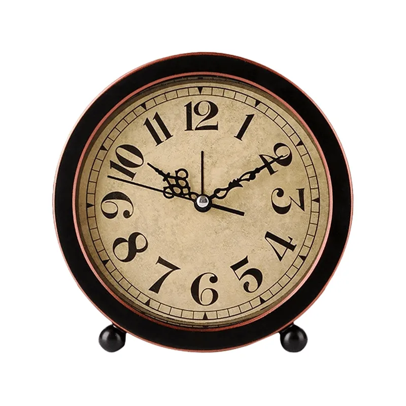 Réveil vintage rond