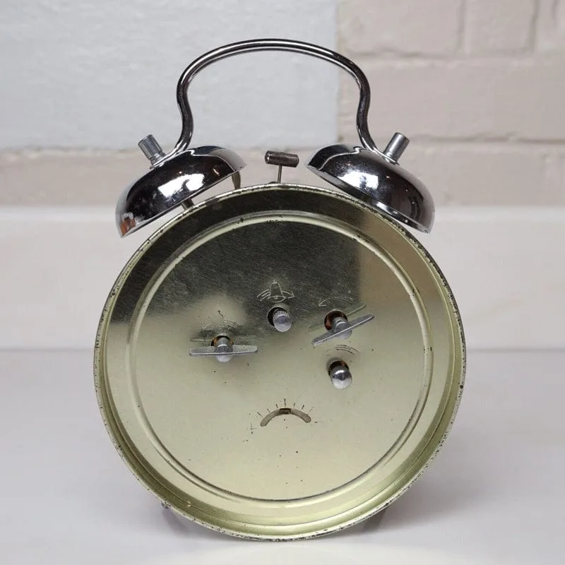 Réveil mécanique avec trotteuse