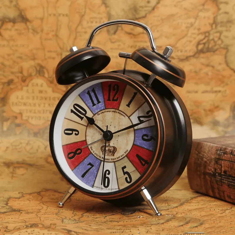 Réveil vintage double cloches