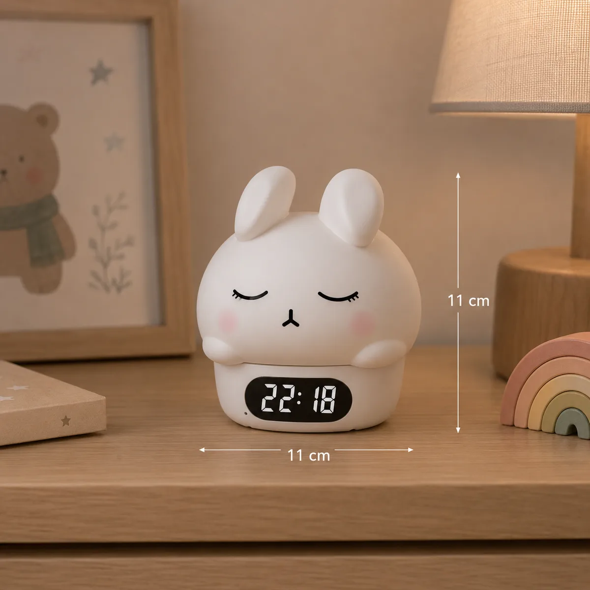 Réveil Lapin Blanc