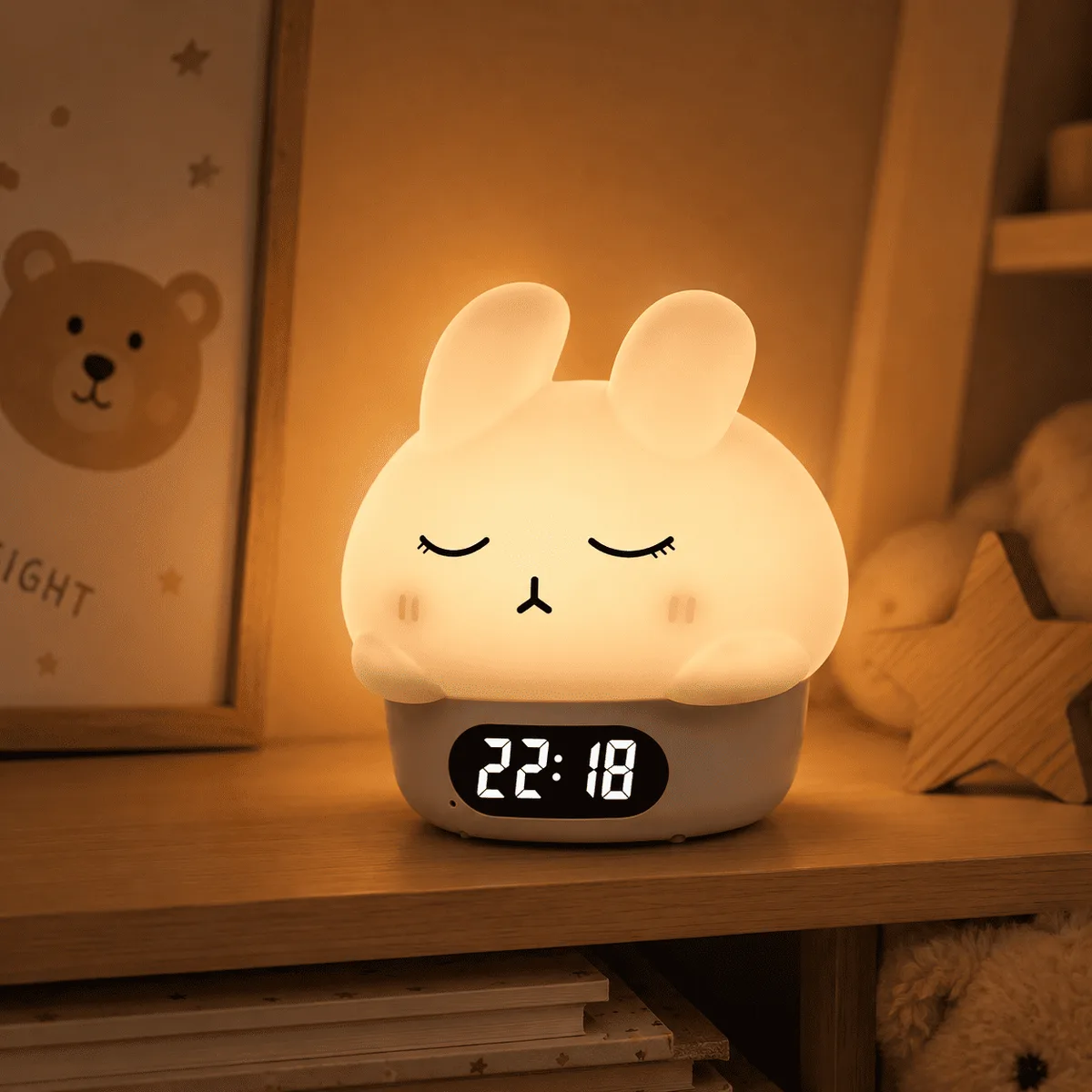 Réveil Lapin Blanc