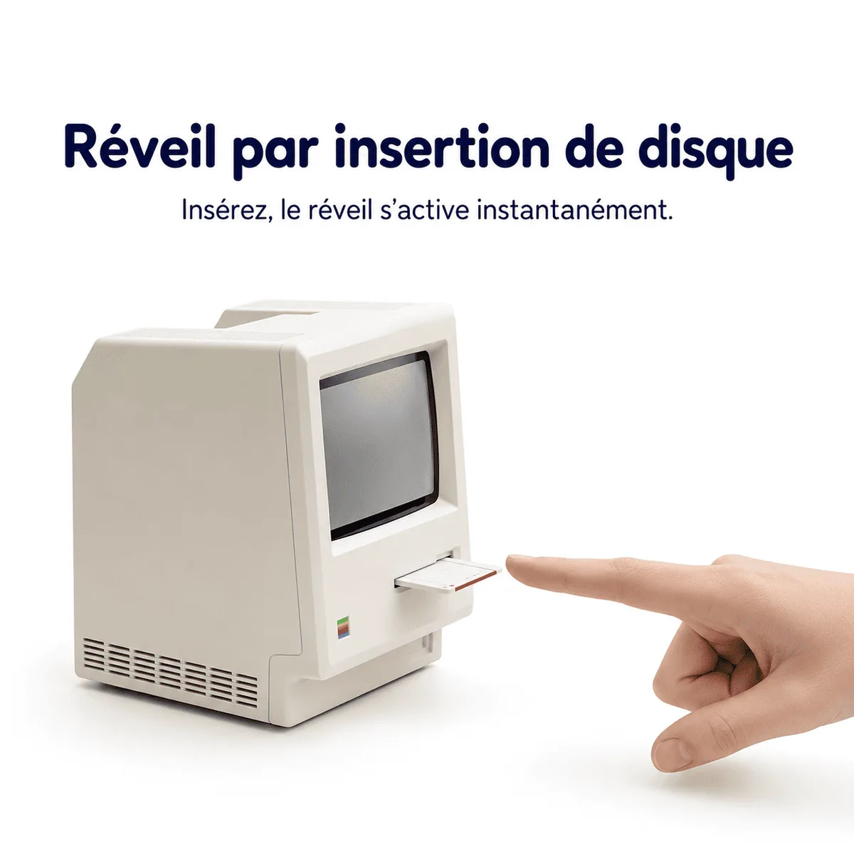 Réveil Ordinateur Rétro pour Ado