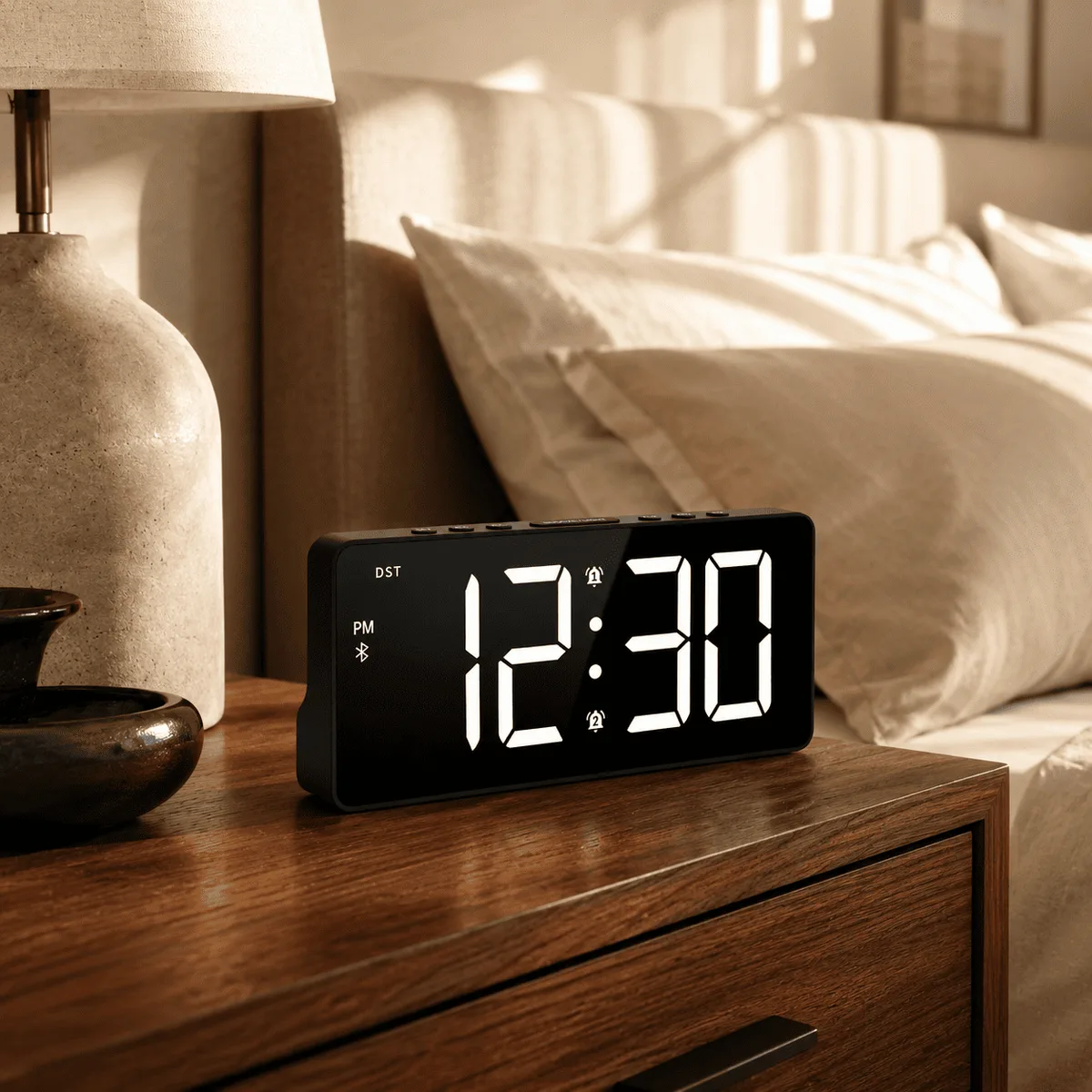 Réveil Connecté Bluetooth Synchronisé