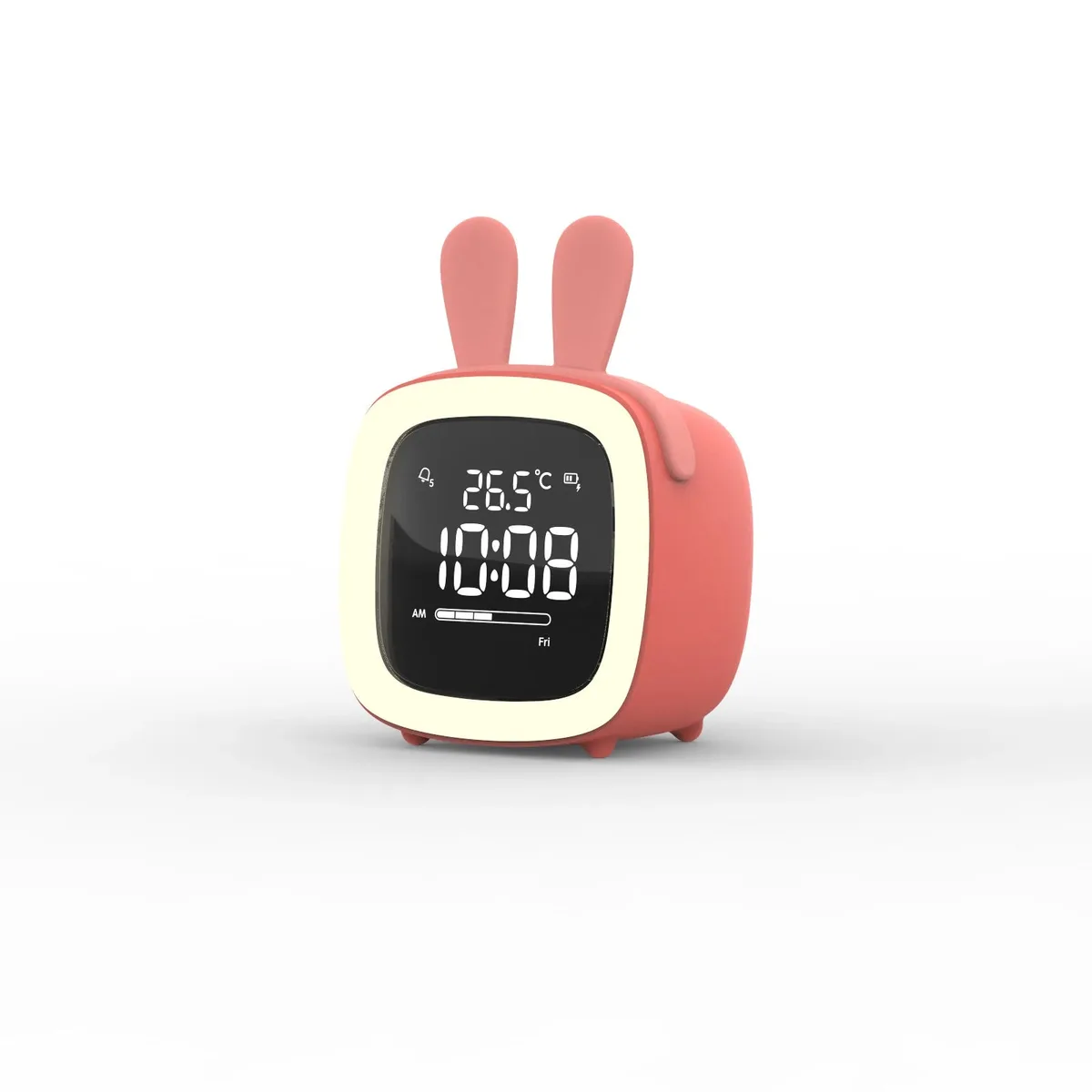 Réveil Lapin avec Thermomètre