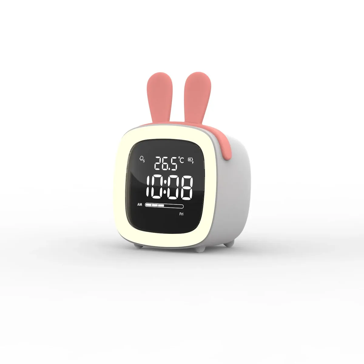 Réveil Lapin avec Thermomètre