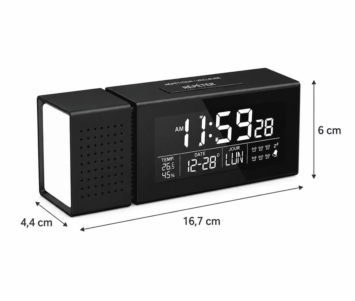 Radio Réveil Enfant 6 Alarmes