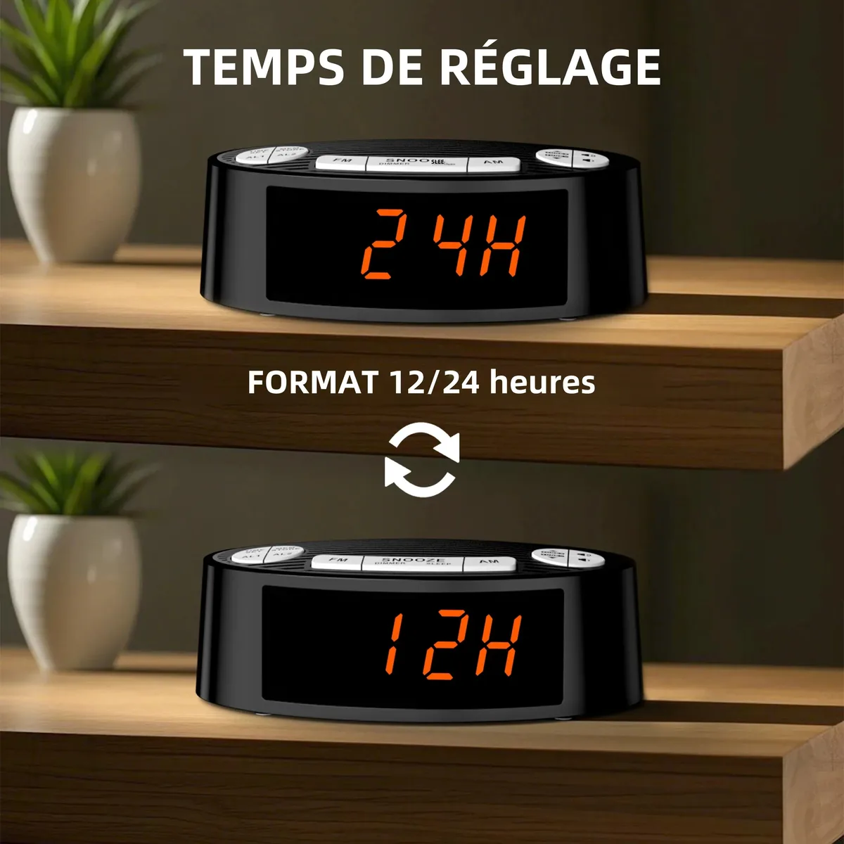 Radio Réveil Enfant AM/FM