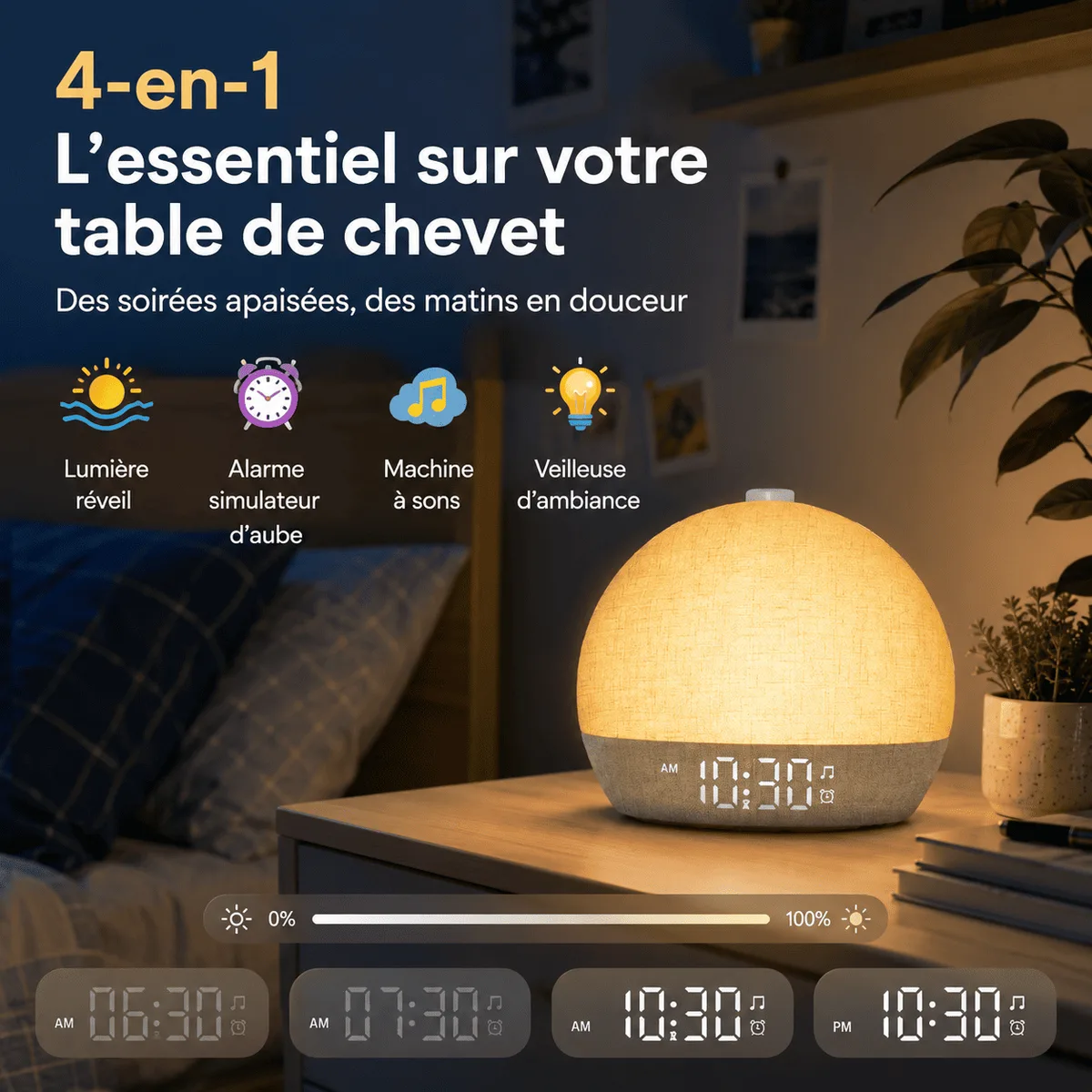 Réveil Lumineux Enfant