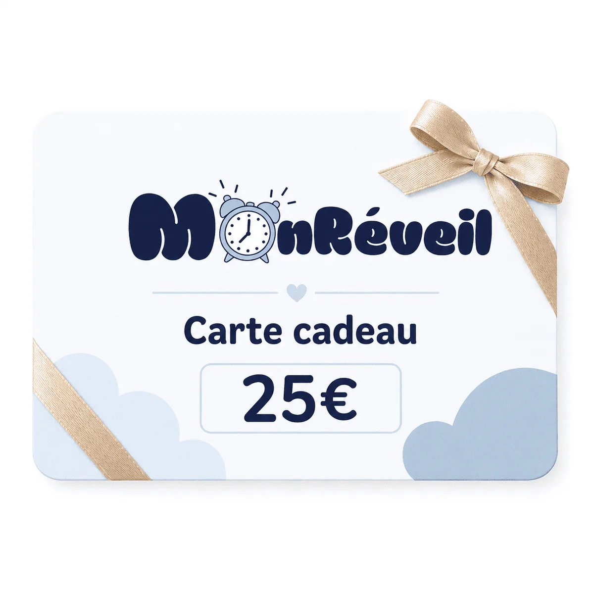 Carte Cadeau MonRéveil