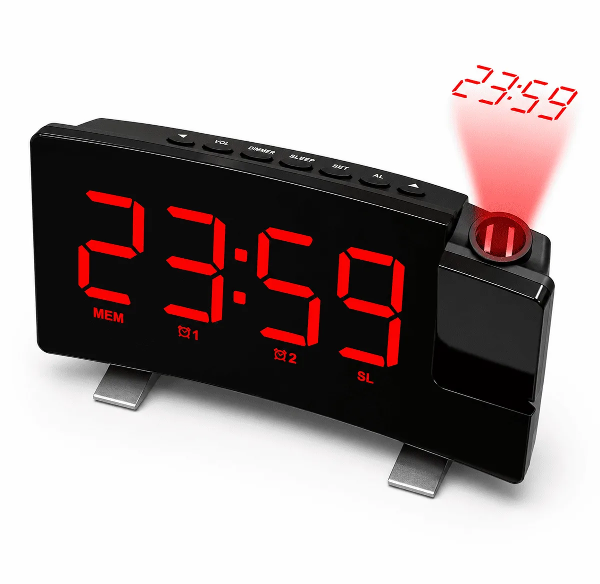 Radio Réveil Projecteur pour Enfant