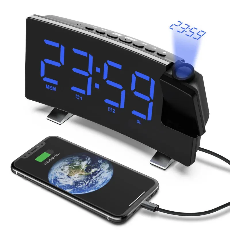 Radio Réveil Projecteur pour Enfant