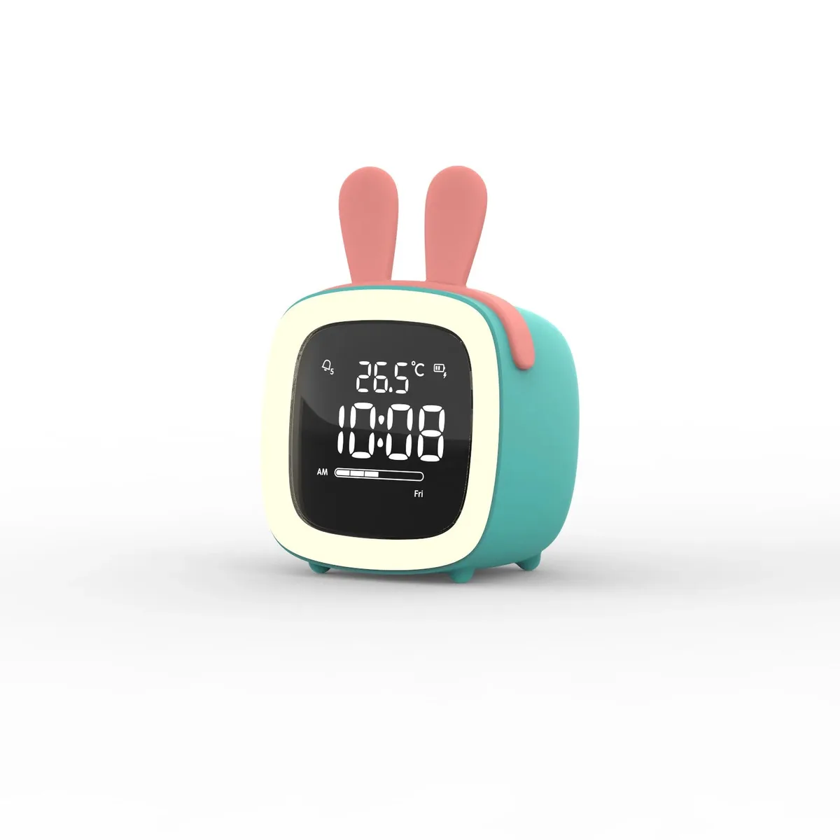Réveil Lapin avec Thermomètre